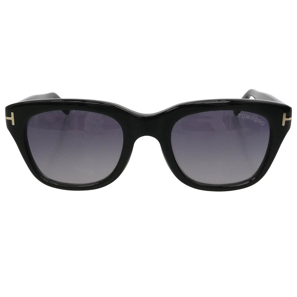 TOM FORD トムフォード TF237-F SNOWDON スノードン アジアンフィット ウェリントン カラーレンズ アイウェア メガネ サングラス ブラック系 51□21 145【極上美品】【中古】
