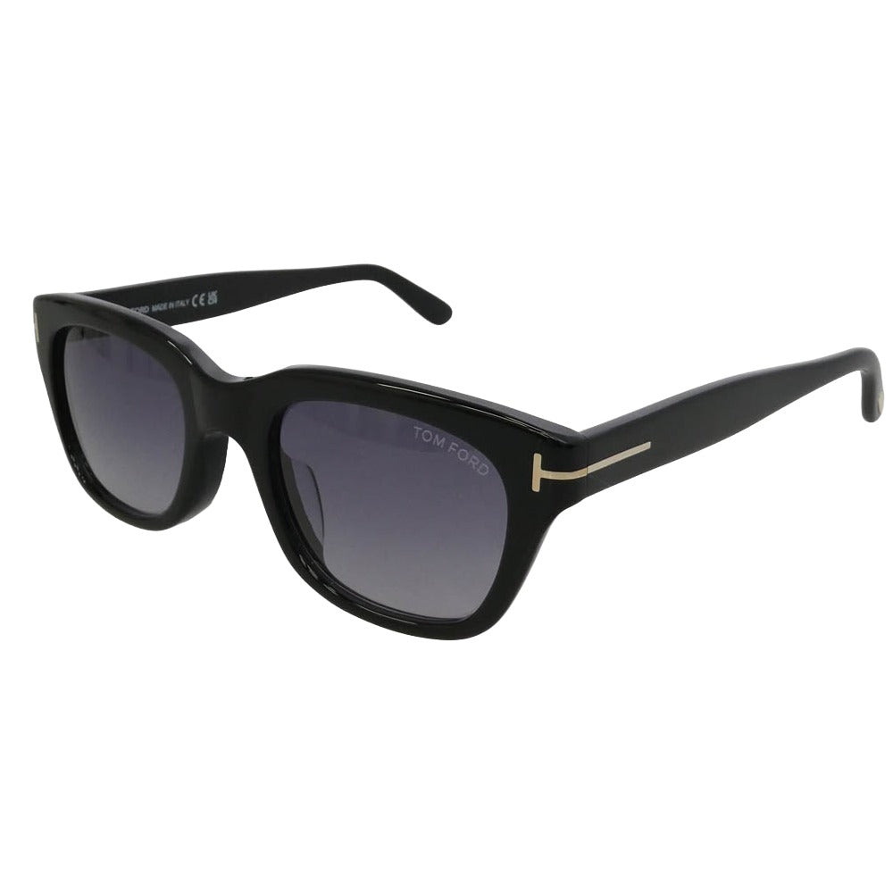 TOM FORD トムフォード TF237-F SNOWDON スノードン アジアンフィット ウェリントン カラーレンズ アイウェア メガネ サングラス ブラック系 51□21 145【極上美品】【中古】