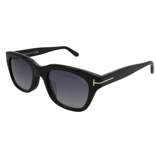 TOM FORD トムフォード TF237-F SNOWDON スノードン アジアンフィット ウェリントン カラーレンズ アイウェア メガネ サングラス ブラック系 51□21 145【極上美品】【中古】