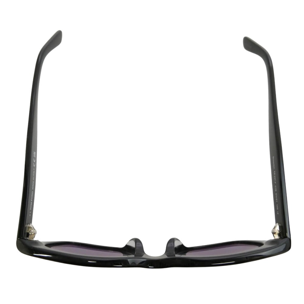 TOM FORD トムフォード TF237-F SNOWDON スノードン アジアンフィット ウェリントン カラーレンズ アイウェア メガネ サングラス ブラック系 51□21 145【極上美品】【中古】