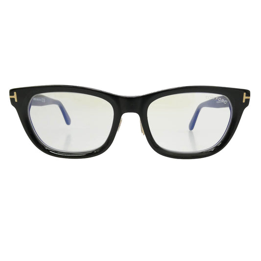 TOM FORD トムフォード 26SS TF6164-D-B 日本企画 アジアンフィット ウェリントンタイプ ブルーライトカットレンズ アイウェア メガネ クリアレンズ サングラス ブラック系 55□19 145【美品】【中古】