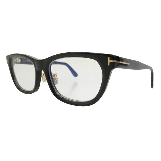 TOM FORD トムフォード 26SS TF6164-D-B 日本企画 アジアンフィット ウェリントンタイプ ブルーライトカットレンズ アイウェア メガネ クリアレンズ サングラス ブラック系 55□19 145【美品】【中古】