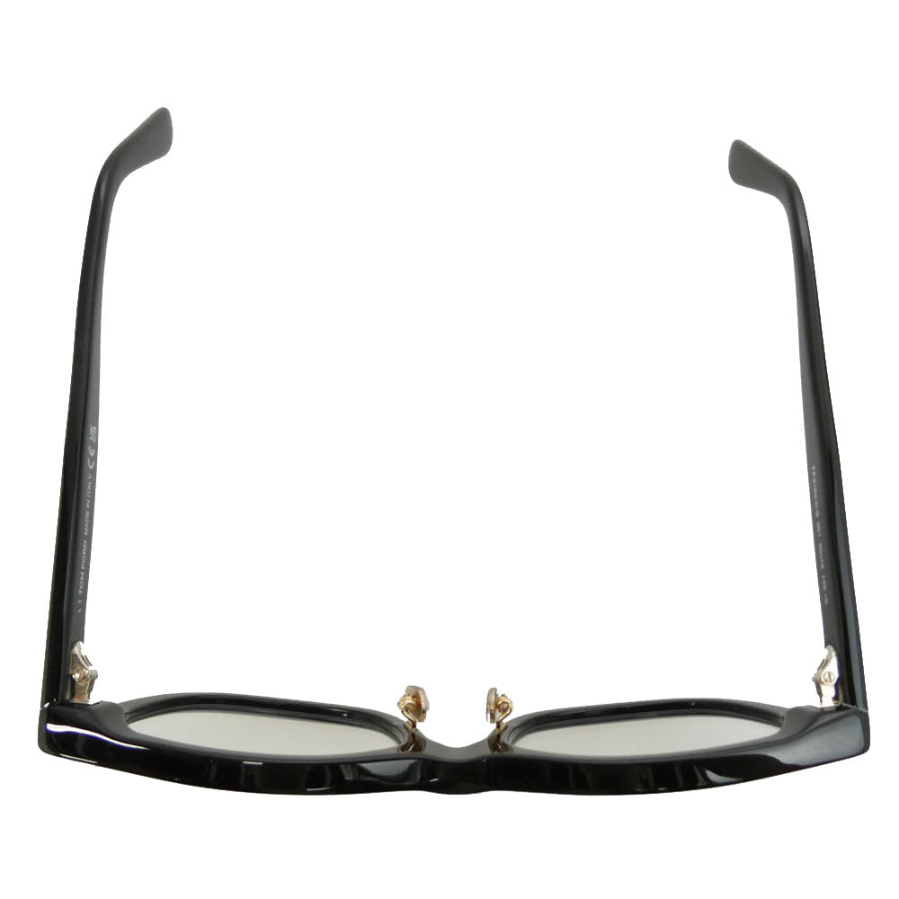 TOM FORD トムフォード 26SS TF6164-D-B 日本企画 アジアンフィット ウェリントンタイプ ブルーライトカットレンズ アイウェア メガネ クリアレンズ サングラス ブラック系 55□19 145【美品】【中古】