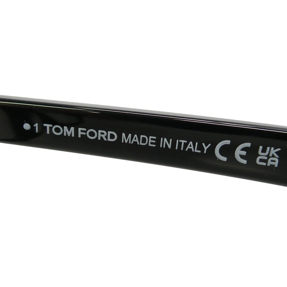 TOM FORD トムフォード FT6032-F-B アジアンフィット ウェリントン ブルーライトカット メガネ ブラック系 52□19 145【極上美品】【中古】