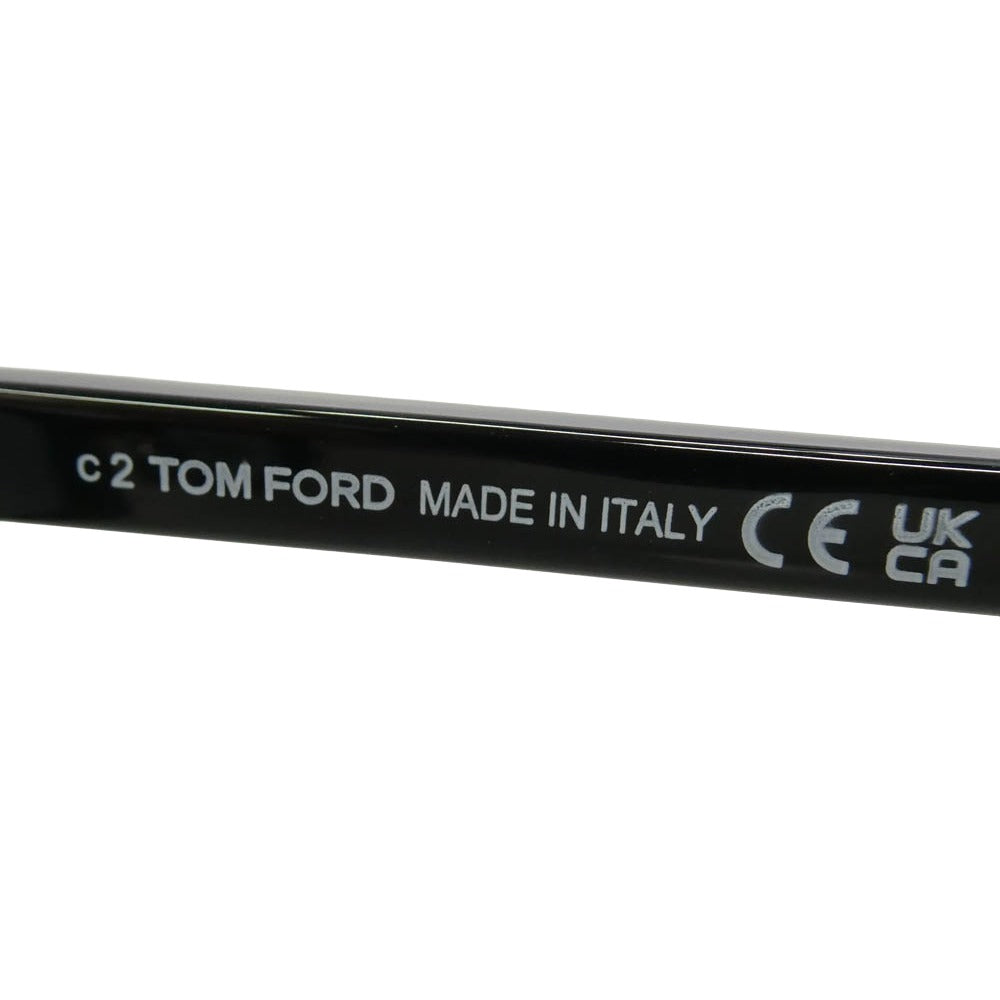 TOM FORD トムフォード TF1275-D 日本企画モデル ウェリントンシェイプ カラー レンズ サングラス ブラック系 52□19 145【極上美品】【中古】