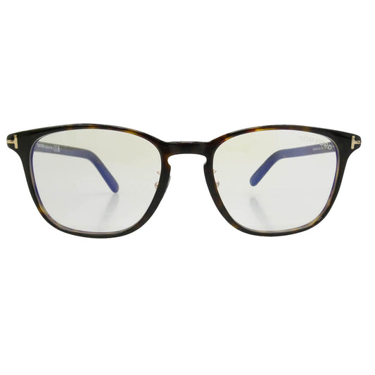 TOM FORD トムフォード TF5918-D-B 日本企画モデル ブルーライトカット アジアンフィット ウェリントンタイプ ブルーライトカットレンズ アイウェア メガネ ブラウン系 52□18 145【美品】【中古】