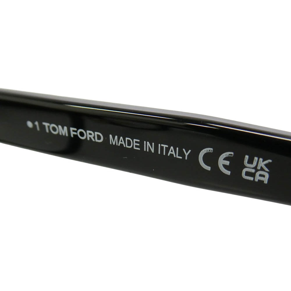 TOM FORD トムフォード TF6162-D-B アジアンフィット ウェリントン ブルーライトカットレンズ メガネ フレーム：ブラック系 52□19　145【極上美品】【中古】