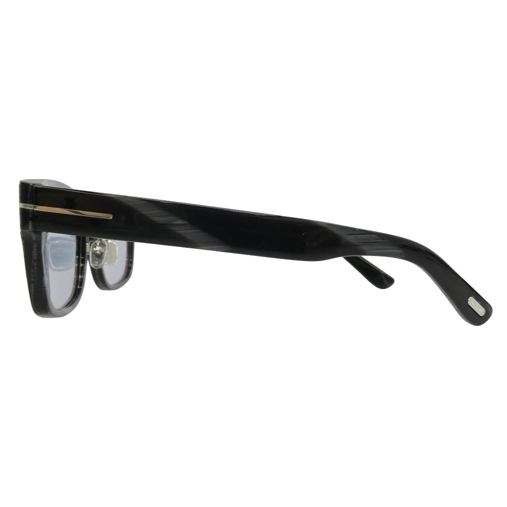 TOM FORD トムフォード TF1232-D ウェリントン アジアンフィット アイウェア メガネ サングラス ブラック系 グレー系 55□19 145【美品】【中古】