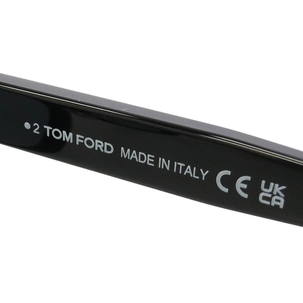 TOM FORD トムフォード TF1393-D ウェリントン アジアンフィット アイウェア メガネ サングラス ブラック系 55□19 145【極上美品】【中古】