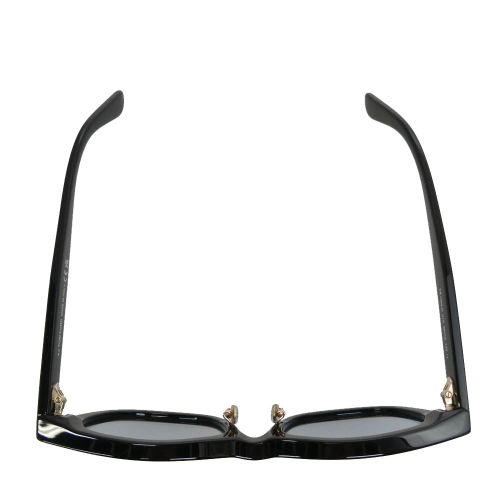 TOM FORD トムフォード TF1393-D ウェリントン アジアンフィット アイウェア メガネ サングラス ブラック系 55□19 145【極上美品】【中古】