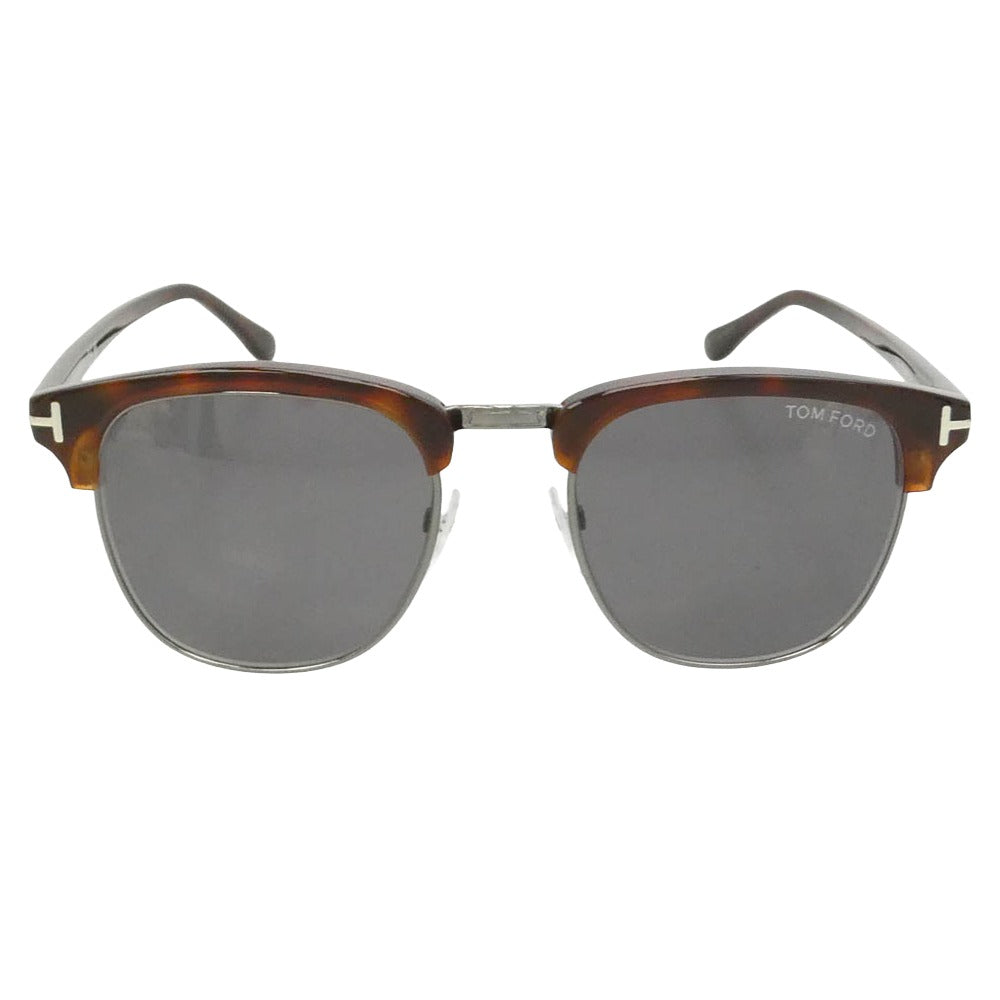 TOM FORD トムフォード TF248 52A Henry ヘンリー サーモント ブロー アイウェア メガネ サングラス ブラウン系 51□20　145【極上美品】【中古】