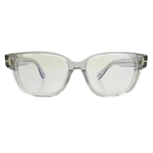 TOM FORD トムフォード TF6071-D-B 日本企画モデル ブルーライトカット ウェリントン シェイプ カラー レンズ サングラス クリア系 54□16 145【極上美品】【中古】