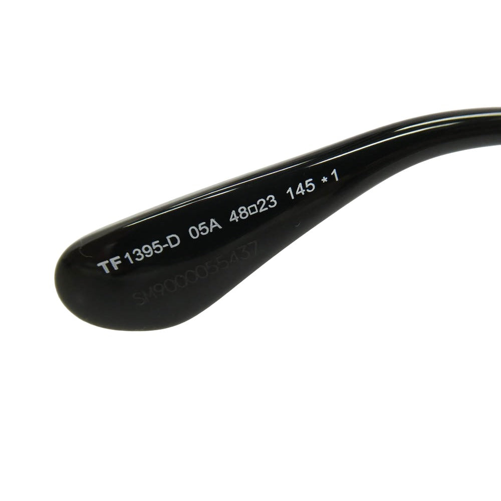 TOM FORD トムフォード TF1395-D ボストン アジアンフィット カラーレンズ アイウェア メガネ サングラス ブラック系 シルバー系 48□23 145【極上美品】【中古】