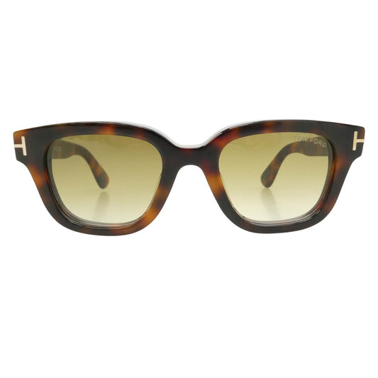 TOM FORD トムフォード TF1274-D ウェリントン アジアンフィット カラーレンズ アイウェア メガネ サングラス ブラウン系 49□20　145【極上美品】【中古】