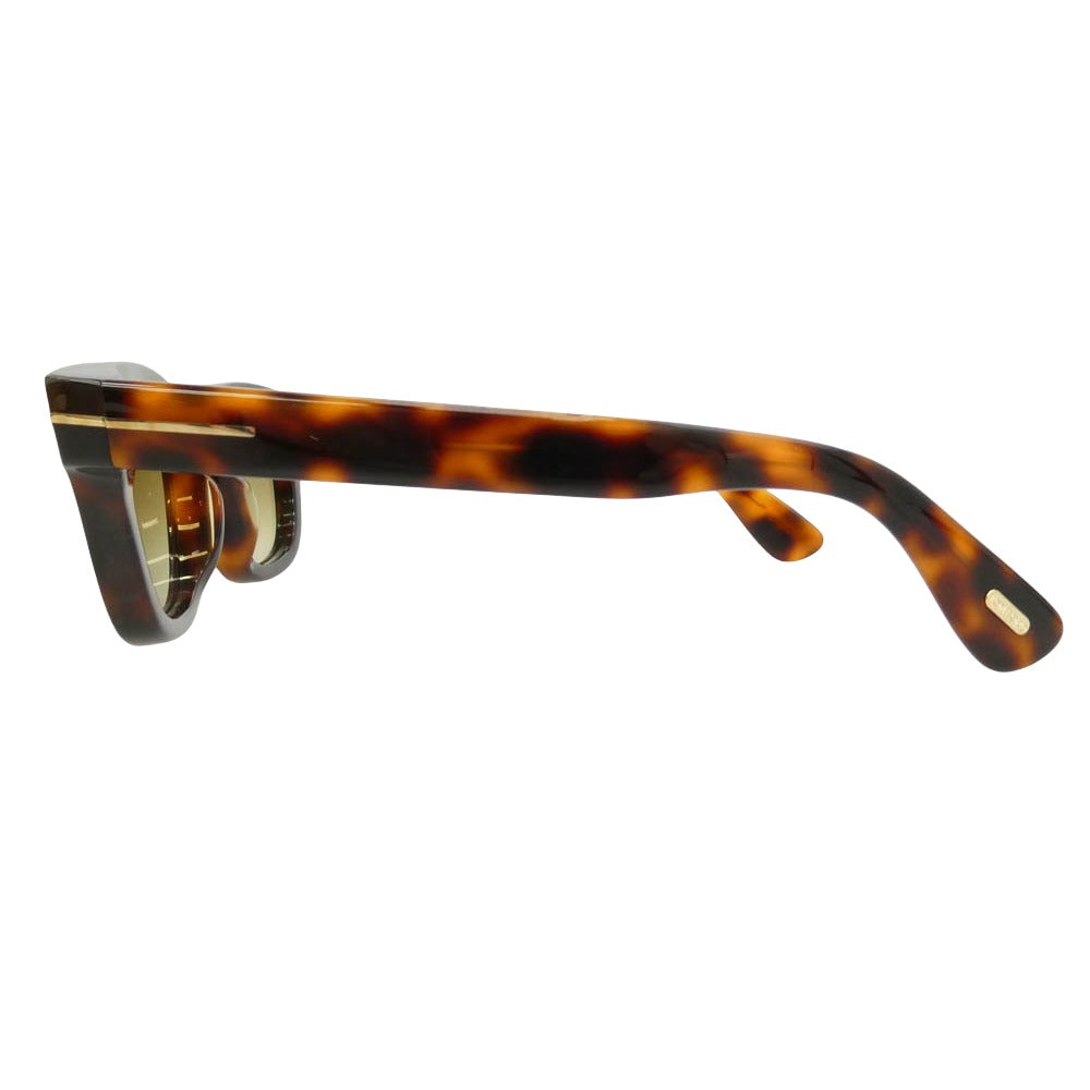TOM FORD トムフォード TF1274-D ウェリントン アジアンフィット カラーレンズ アイウェア メガネ サングラス ブラウン系 49□20　145【極上美品】【中古】