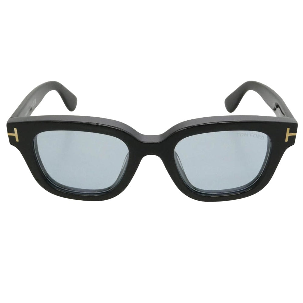 TOM FORD トムフォード TF1274-D ウェリントン アジアンフィット アイウェア メガネ サングラス ブラック系 49□20 145【極上美品】【中古】