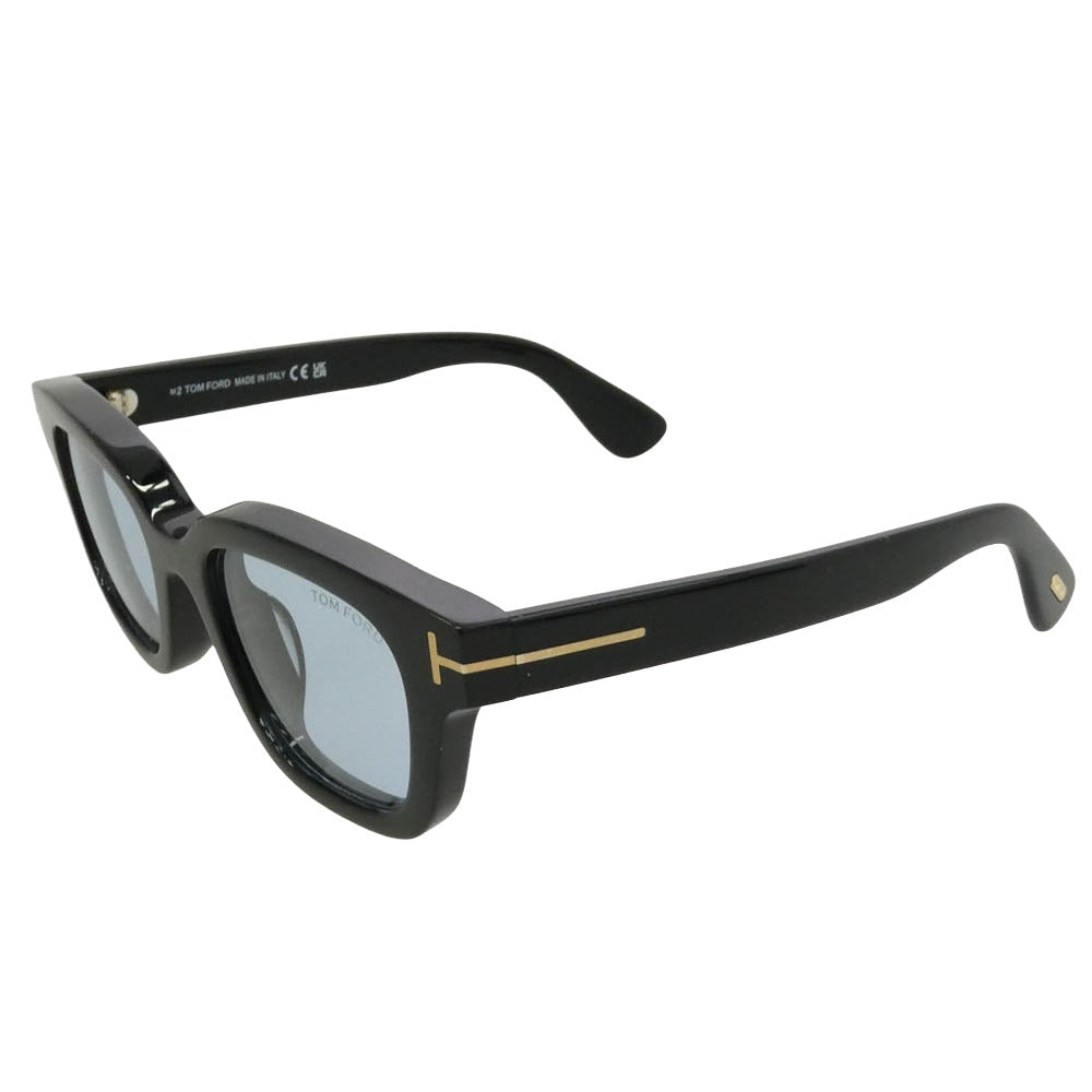 TOM FORD トムフォード TF1274-D ウェリントン アジアンフィット アイウェア メガネ サングラス ブラック系 49□20 145【極上美品】【中古】