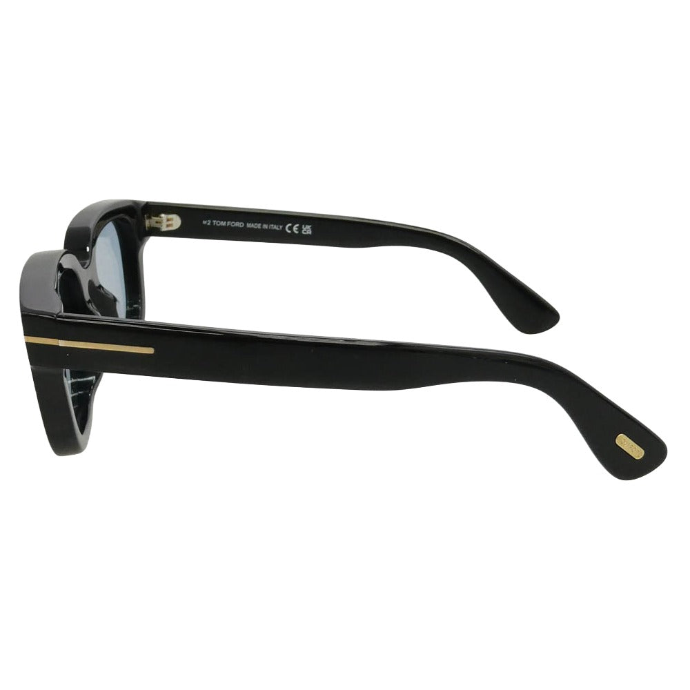 TOM FORD トムフォード TF1274-D ウェリントン アジアンフィット アイウェア メガネ サングラス ブラック系 49□20 145【極上美品】【中古】