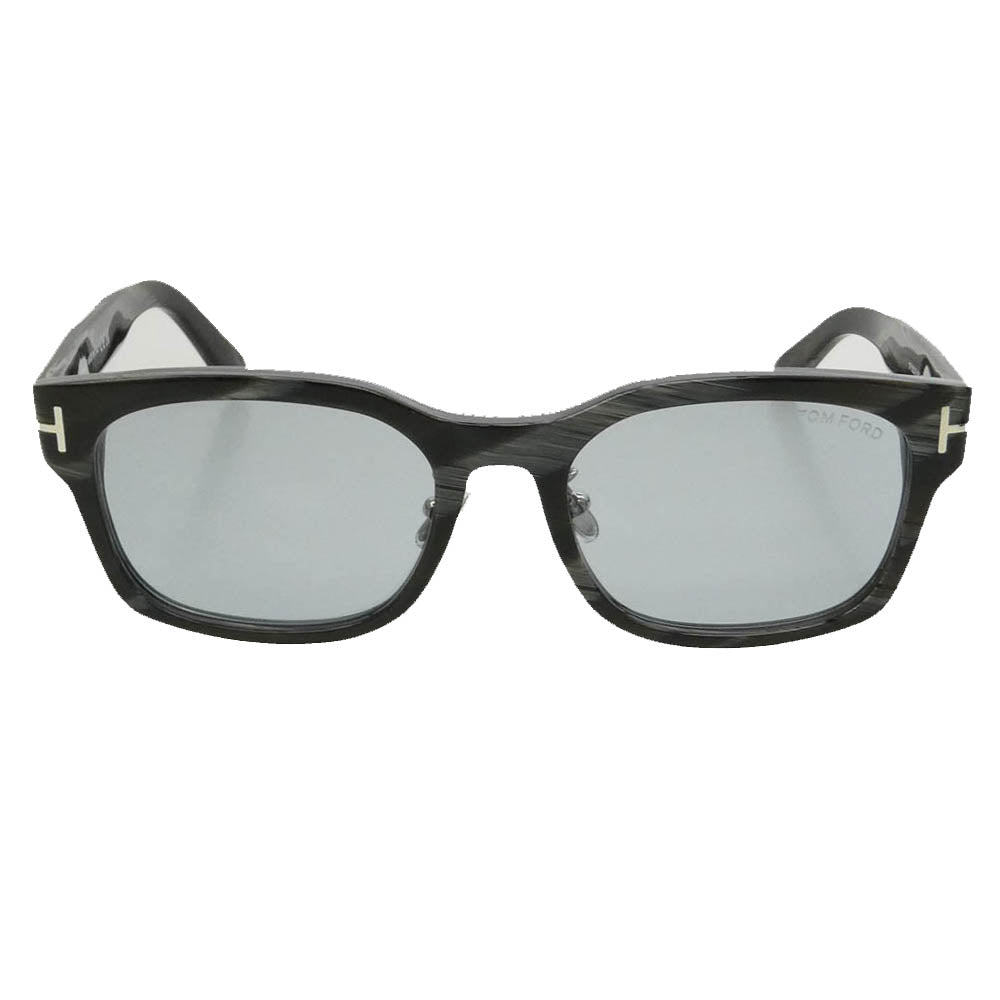 TOM FORD トムフォード TF1232-D 日本企画モデル フレンチ ウェリントン シェイプ カラー レンズ サングラス ブラック系 グレー系 55□19 145【美品】【中古】