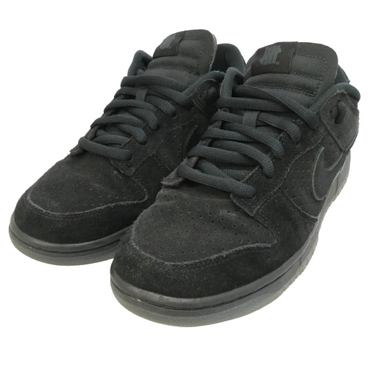 NIKE ナイキ DO9329-001 × UNDEFEATED Dunk Low SP 5 ON IT アンディフィーテッド ダンク ロー SP ファイブオンイット ローカット スニーカー ブラック系 27cm【中古】