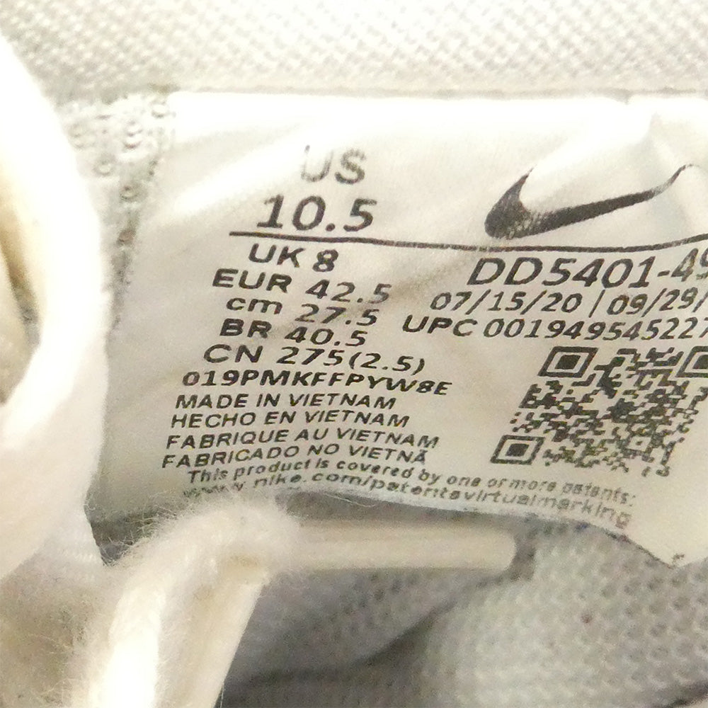NIKE ナイキ DD5401-492 Women's Air Force 1 Sashiko ウィメンズ エアフォース1 刺し子 ローカット スニーカー ホワイト系 ネイビー系 27cm【中古】