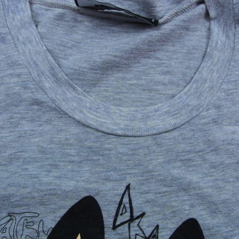 DSQUARED2 ディースクエアード 22SS S79GC0045 S22146 ICON CIRCO COOL T-SHIRT フレンチブルドッグ プリント Tシャツ 半袖 カットソー グレー系 M【中古】