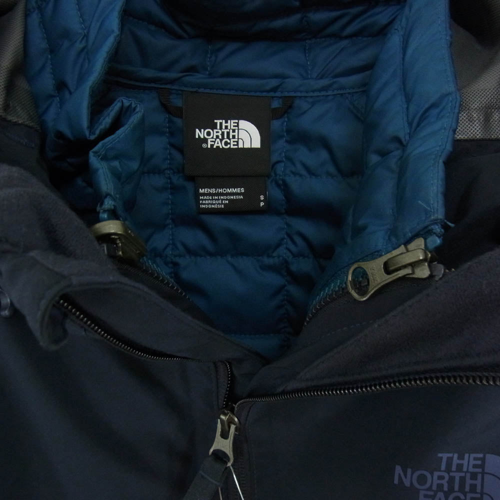 THE NORTH FACE ノースフェイス NF0A4R2K THERMOBALL ECO TRICLIMATE JACKET サーマルボール エコ トリクライメイト ジャケット マウンテンパーカー 中綿 ライナー ジャケット ネイビー系【中古】
