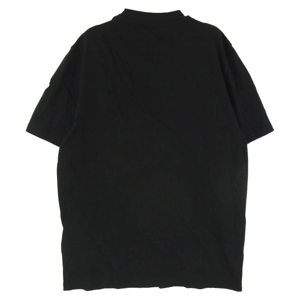 MONCLER モンクレール H10918C00040 829H8 モンクレールジャパンタグ SS TSHIRT ロゴプリント ワッペン付 ポケット Tシャツ 半袖 カットソー ブラック系 M【中古】