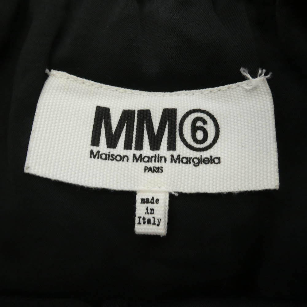 MAISON MARTIN MARGIELA メゾンマルタンマルジェラ 13AW S32FP0033 S42132 6ライン サロペット オールインワン ジャンプスーツ ブラック系 38【中古】