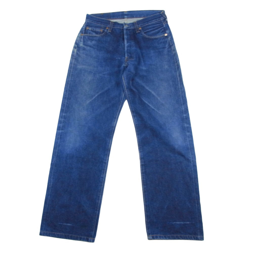 Levi's リーバイス 93年 USA製 バレンシア工場 501 BIGE復刻 ボタン裏555 ジーンズ デニムパンツ インディゴブルー系【中古】