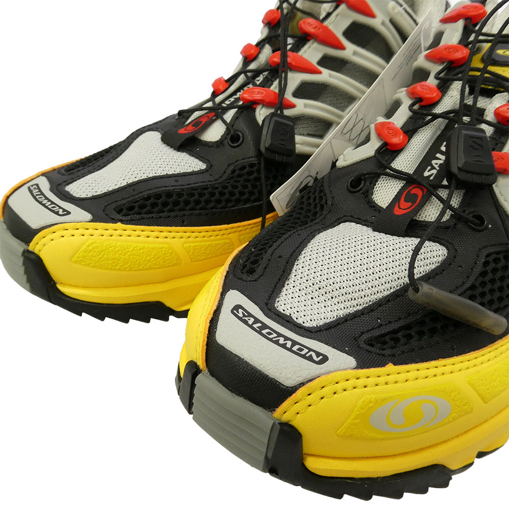 salomon サロモン L47298900 ACS Pro Black Lemon High Risk Red プロ ブラック レモン ハイリスクレッド ランニングシューズ ローカット スニーカー マルチカラー系 26cm【極上美品】【中古】