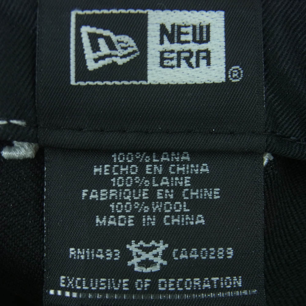 A BATHING APE アベイシングエイプ NEW ERA ニューエラ AAPCPM4001XX6 AAPE エーエイプ 迷彩柄 カモフラージュ キャップ ブラック系 グレー系 57.7cm【中古】