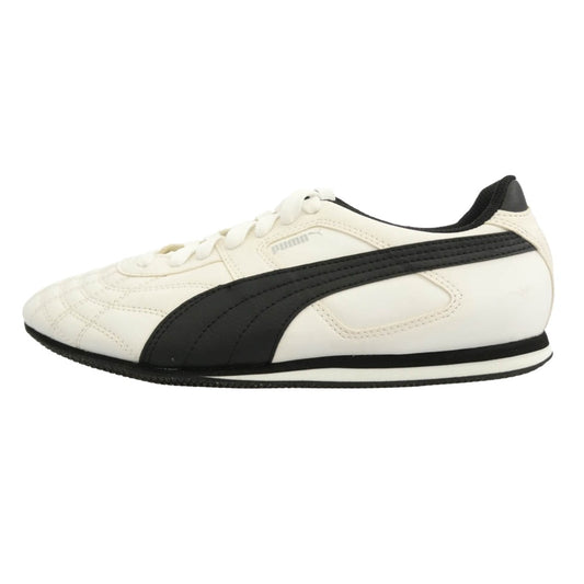 PUMA プーマ MEXICO MU メキシコ ローカット スニーカー オフホワイト系 ブラック系 26.5cm【中古】