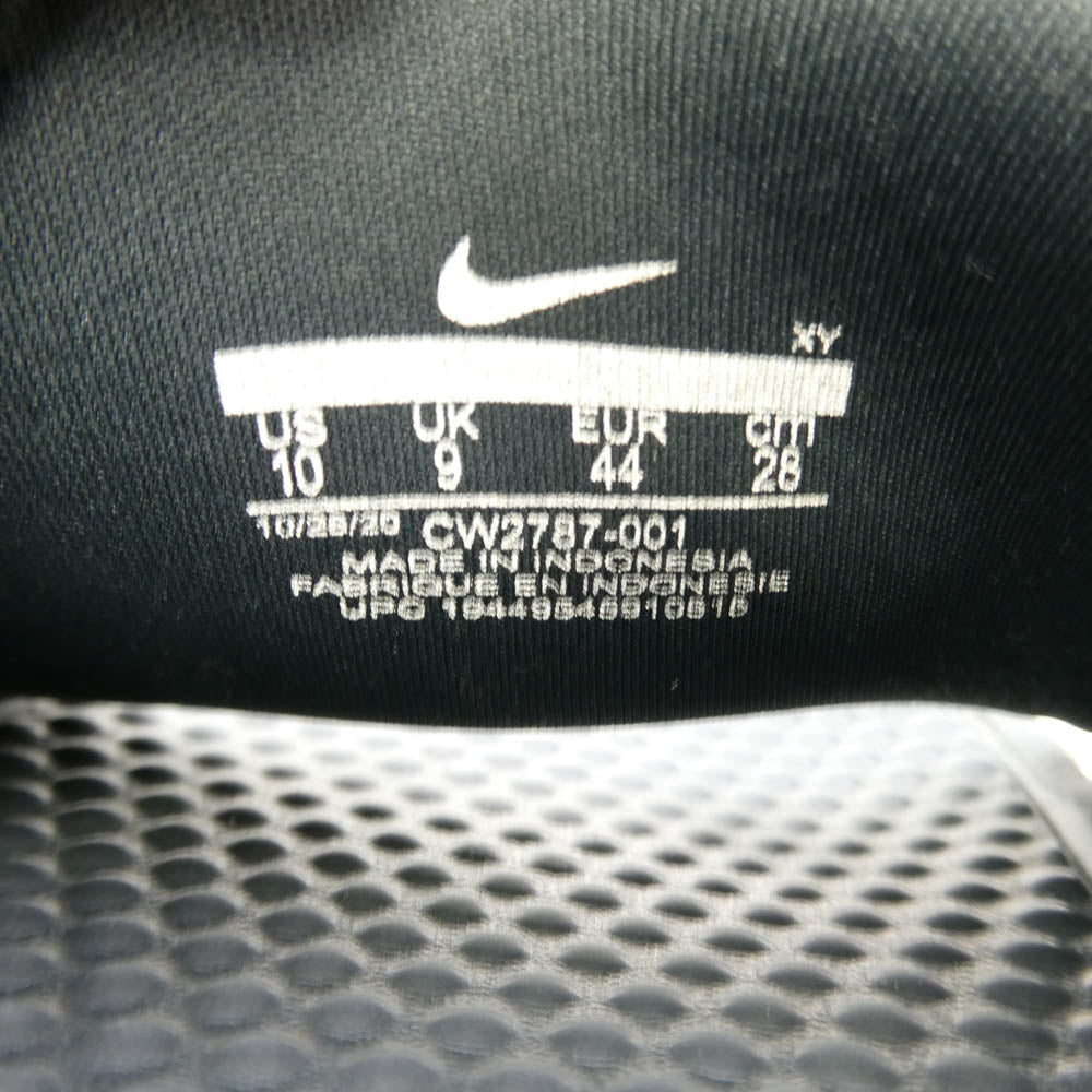 STUSSY ステューシー NIKE ナイキ 20SS CW2787-001 × Nike Benassi Slide Off Noir × ナイキ ベナッシ スライド オフノアール サンダル ブラック系 28cm【中古】
