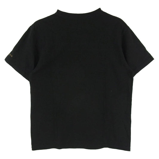 STUSSY ステューシー International Tribe Tee インターナショナル トライブ ロゴ 丸首 クルーネック 半袖 Tシャツ ブラック系 M【中古】