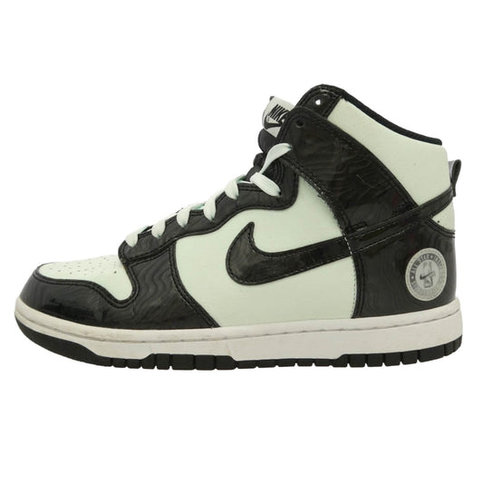 NIKE ナイキ 21SS DD1398-300 Dunk High All Star ダンク ハイ オールスター スニーカー ライトブルー系 ブラック系 24.5cm【中古】