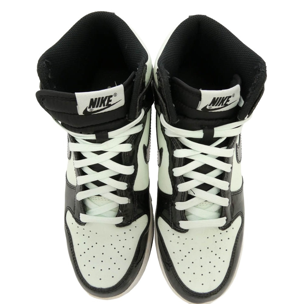 NIKE ナイキ 21SS DD1398-300 Dunk High All Star ダンク ハイ オールスター スニーカー ライトブルー系 ブラック系 24.5cm【中古】