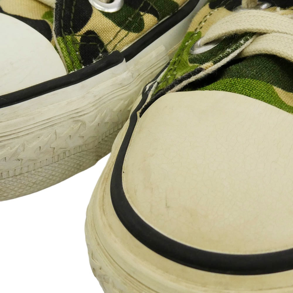 A BATHING APE アベイシングエイプ ABC Camo STA HI M2 迷彩柄 カモフラージュ ハイカット スニーカー マルチカラー系 26cm【中古】