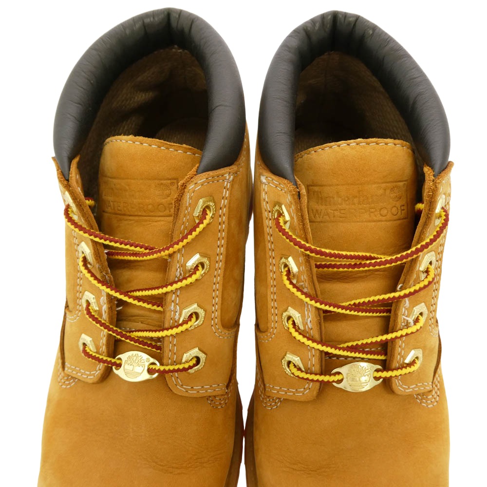 Timberland ティンバーランド 23399 NELLIE WATERPROOF CHUKKA BOOTS ネリー ウォータープルーフ チャッカ ブーツ ライトブラウン系 24.5cm【中古】