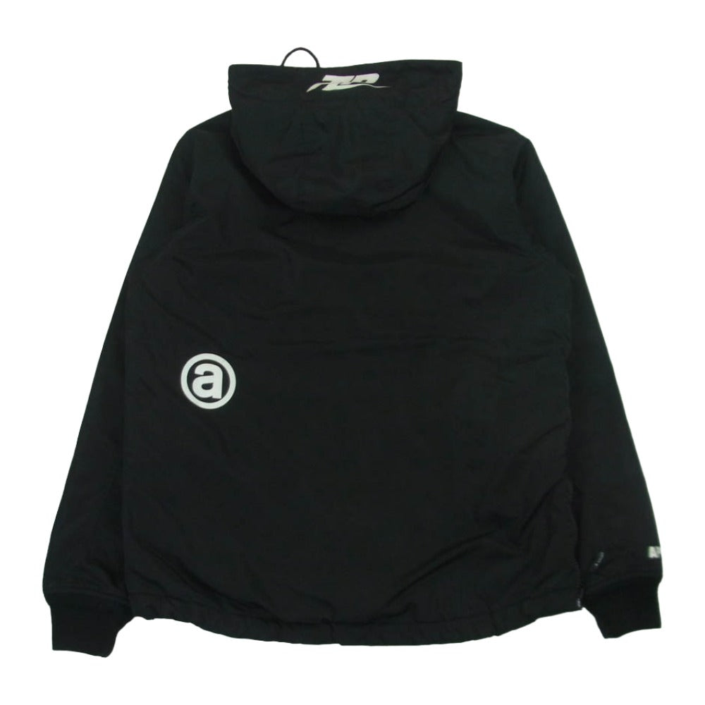 A BATHING APE アベイシングエイプ APPJKM7246XXB AAPE エーエイプ 中綿 アノラック パーカー フード付き ナイロン ジャケット ブラウン系 M【中古】