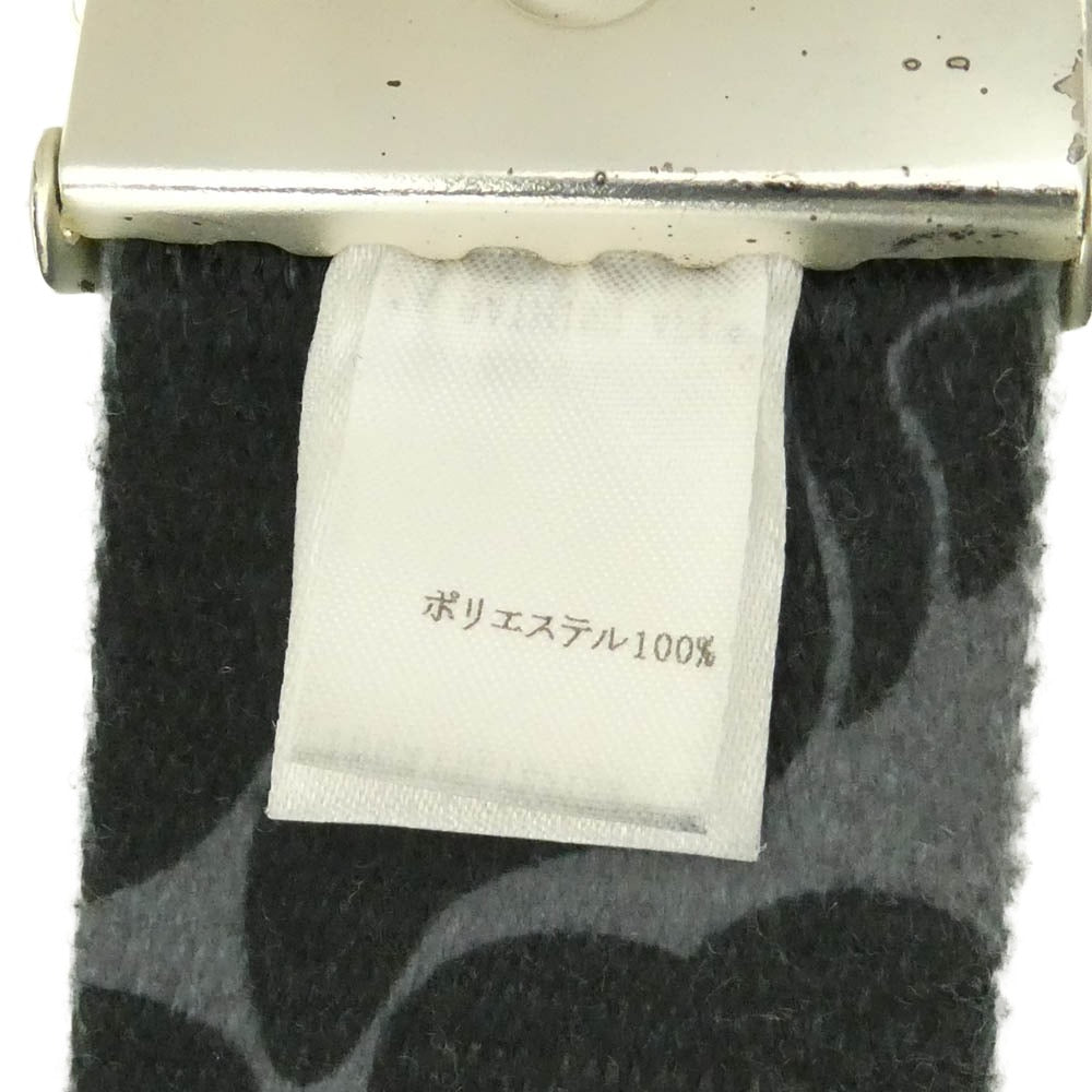 A BATHING APE アベイシングエイプ 迷彩柄 カモフラージュ BAPE STA GI ベルト ガチャ ベルト グレー系【中古】