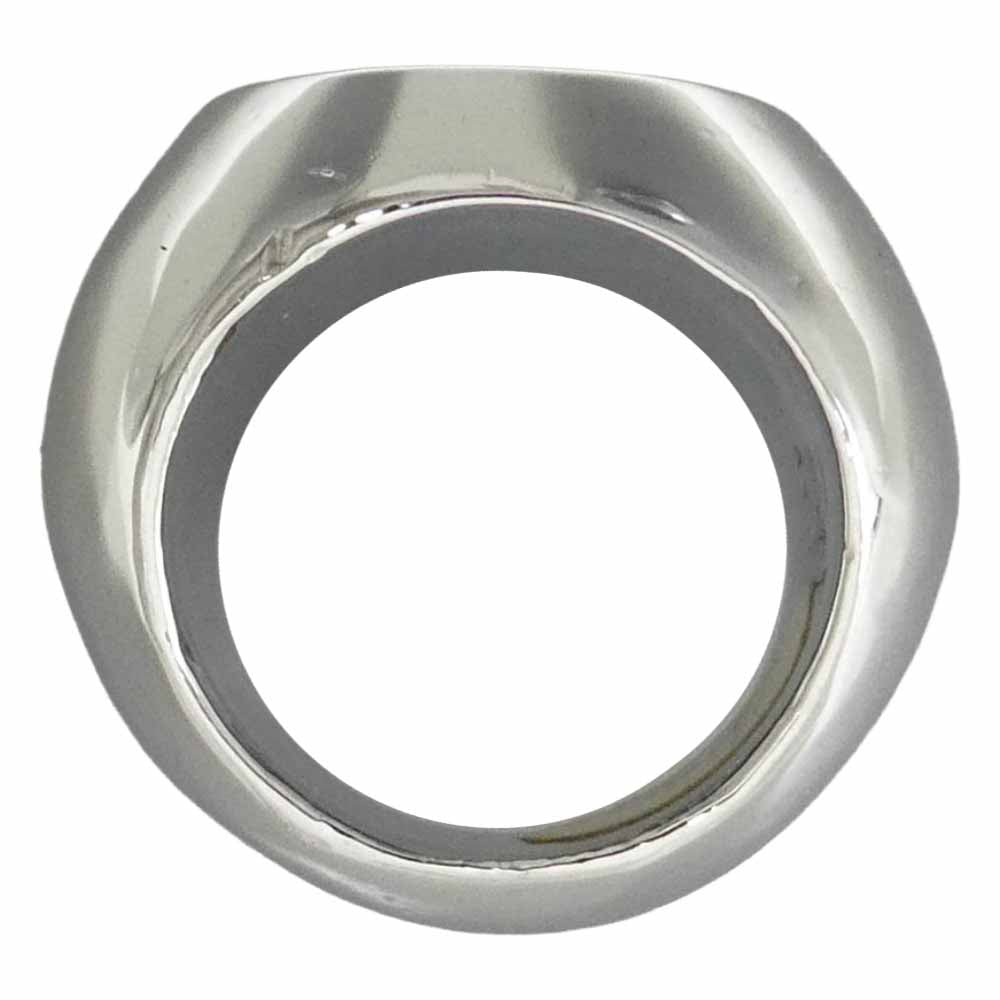 STUSSY ステューシー STOCK RING ストック ロゴ リング 指輪 シルバー系 16号【中古】
