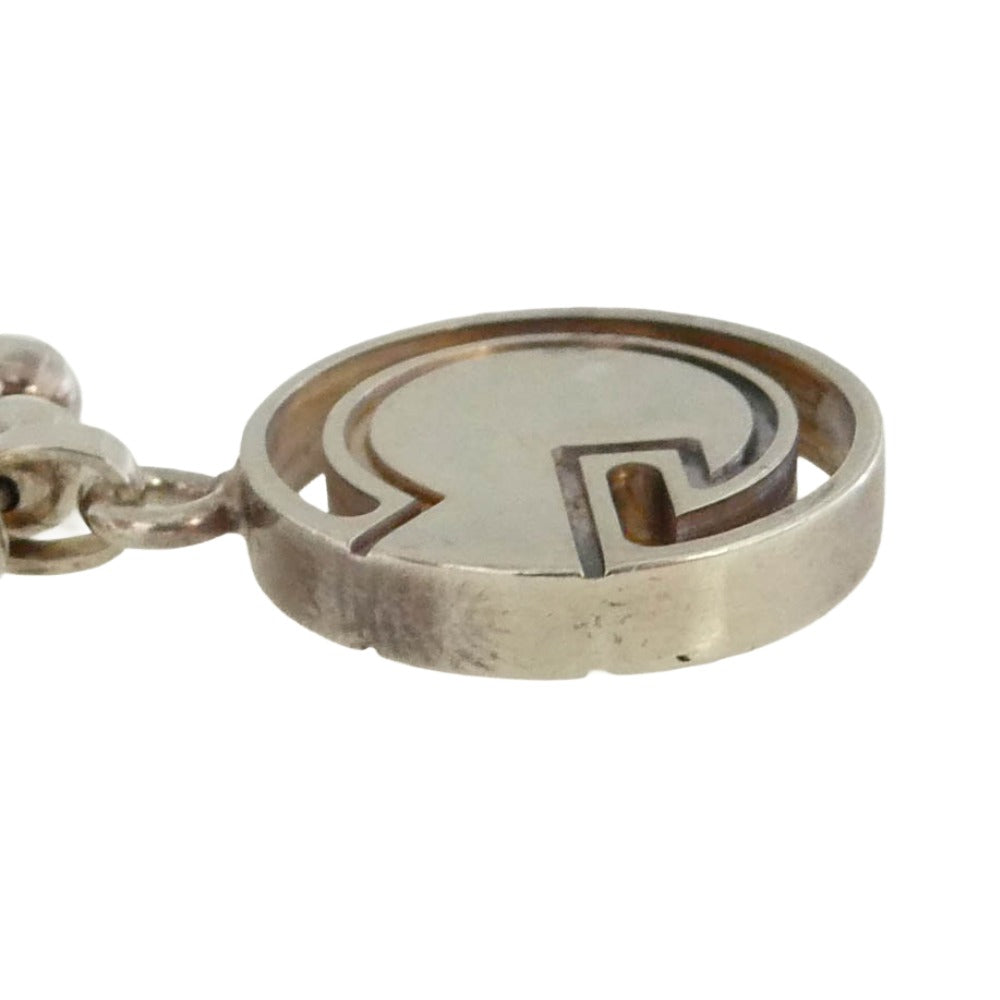 GUCCI グッチ 925 SILVER Gロゴ チャーム ボールチェーン シルバー ブレスレット シルバー系 19【中古】