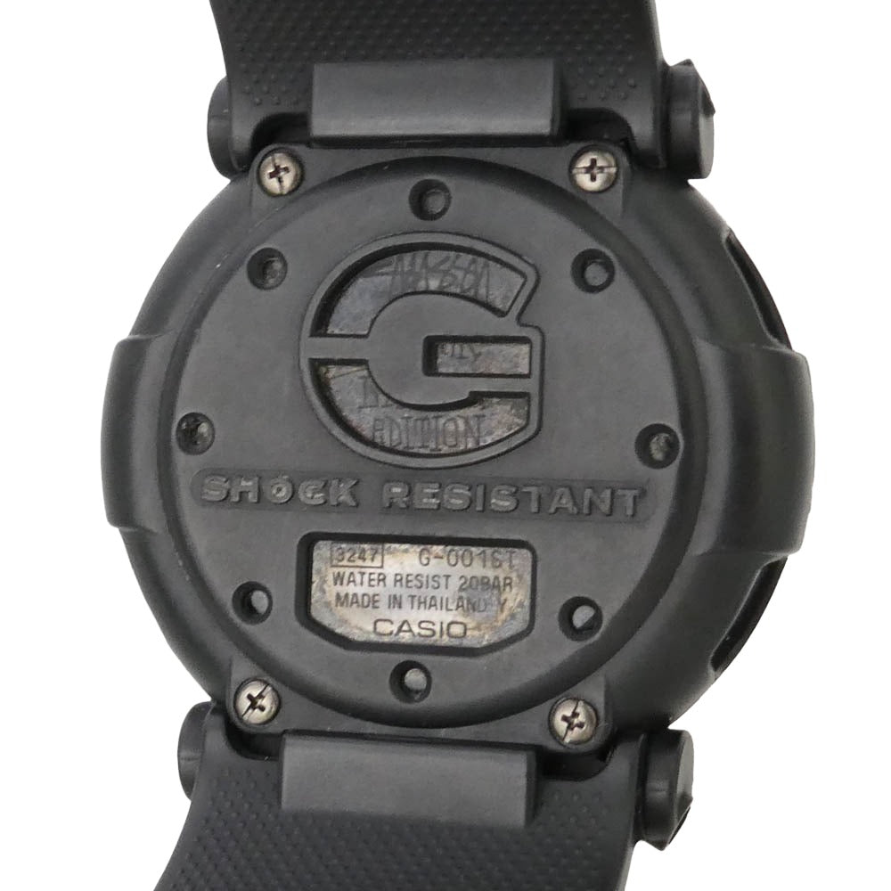 STUSSY ステューシー G-001ST × G-SHOCK Watch Digital JASON ジーショック デジタル クウォーツ ウォッチ ジェイソン 腕時計 ブラック系【中古】