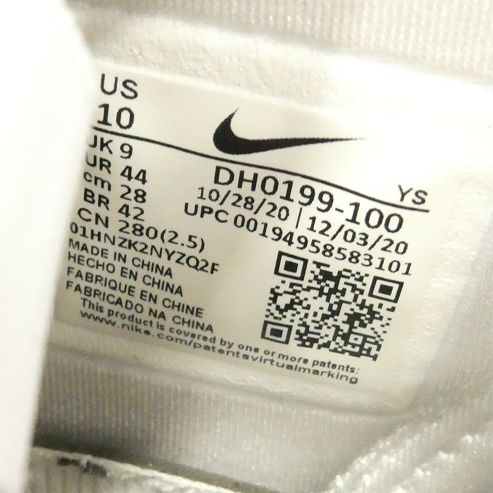 COMME des GARCONS HOMME PLUS コムデギャルソンオムプリュス NIKE ナイキ DH0199-100 Nike Air Carnivore ナイキ エアカーニバル スニーカー シューズ ホワイト系 ベージュ系 28cm【中古】