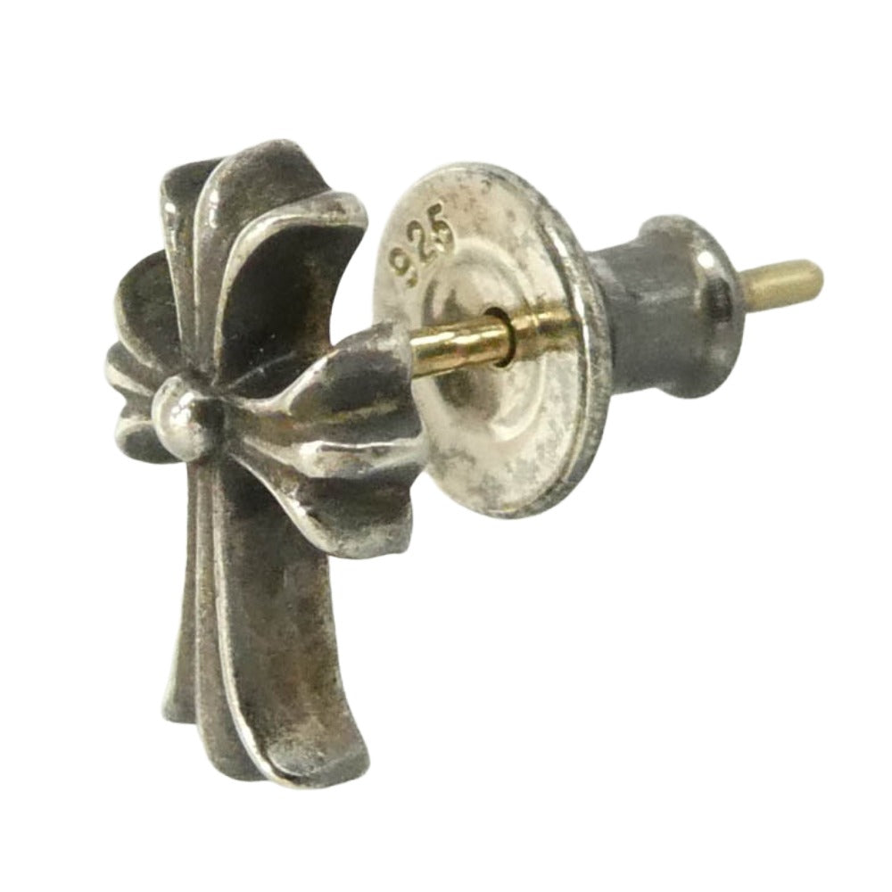 CHROME HEARTS クロムハーツ（原本有） CH CRSS 2 FAT CHクロスファット スタッド ピアス シルバー系【中古】