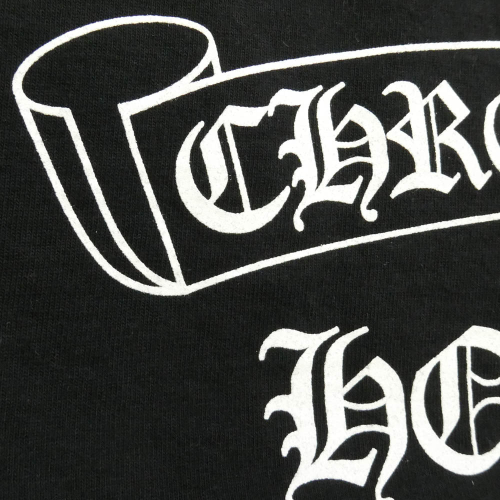 CHROME HEARTS クロムハーツ（原本無） Honolulu Exclusive CH Plus Print Pocket Short Sleeve T-Shirt ホノルル限定 CHプラス プリント ポケット 半袖 Tシャツ ブラック ブラック系 M【中古】