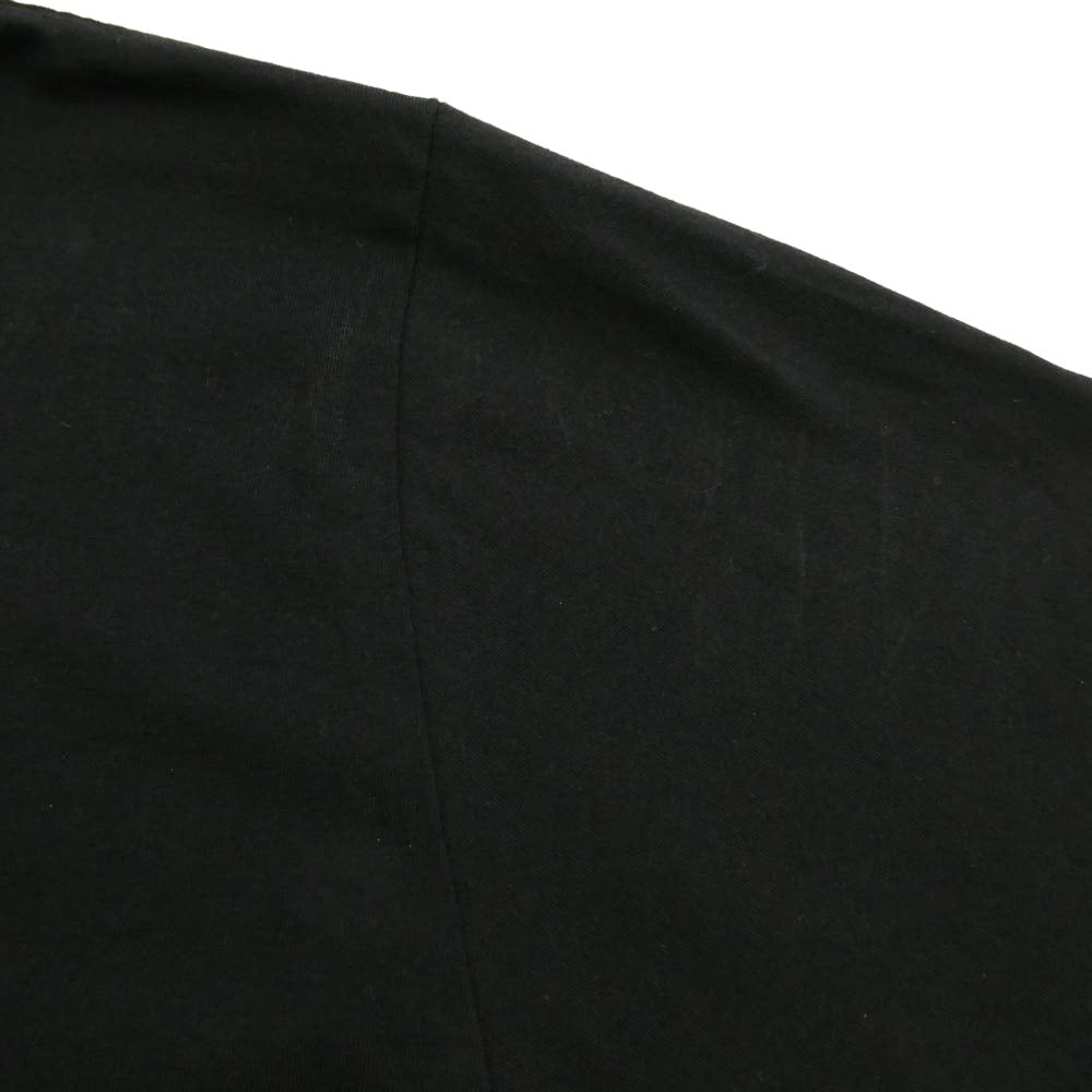 CHROME HEARTS クロムハーツ（原本無） Back Scroll Label Print Pocket T-Shirt バックスクロール ラベルプリント ポケット 半袖 Tシャツ ブラック系 L【中古】