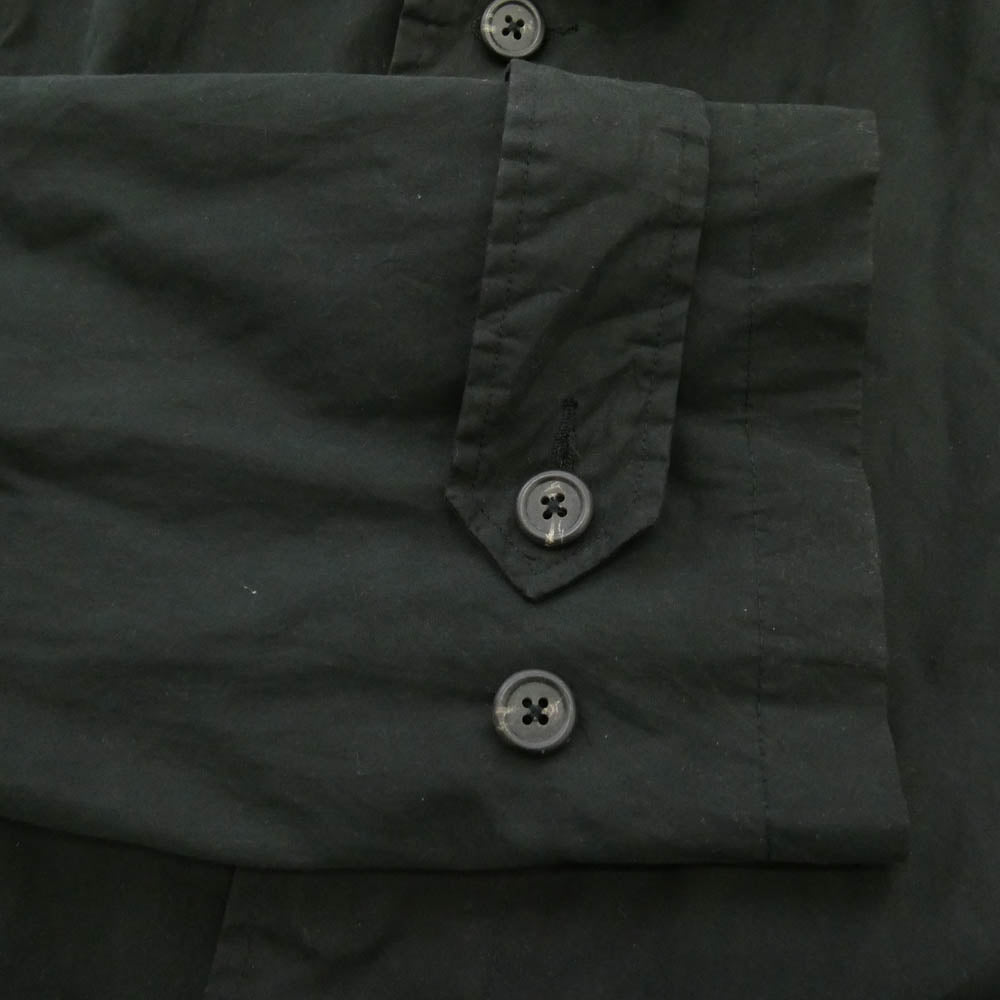 POLO RALPH LAUREN ポロ・ラルフローレン 90s コットン ロング ステンカラーコート ブラック系 XL【中古】