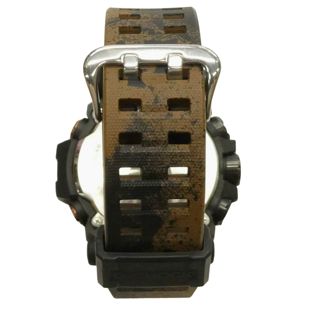 CASIO G-SHOCK カシオ ジーショック GW-9500TLC-1JR × TEAM LAND CRUISER TOYOTA AUTO BODY トヨタ チーム ランドクルーザー MUDMAN デジタル 電波ソーラー 腕時計 ウォッチ ブラック系 ブラウン系【中古】